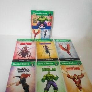 World of Reading Avengers Boxed Set: Level 1-6 Books +  Marvel eBook Online!